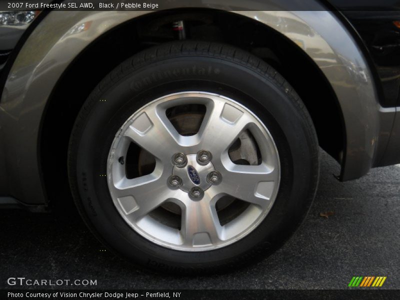 Black / Pebble Beige 2007 Ford Freestyle SEL AWD