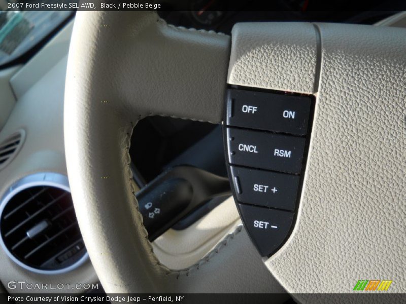 Black / Pebble Beige 2007 Ford Freestyle SEL AWD
