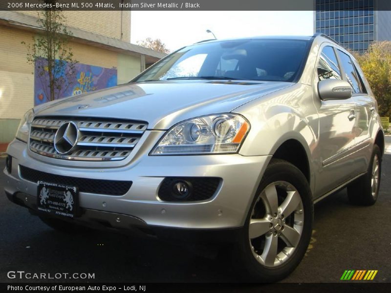 Iridium Silver Metallic / Black 2006 Mercedes-Benz ML 500 4Matic