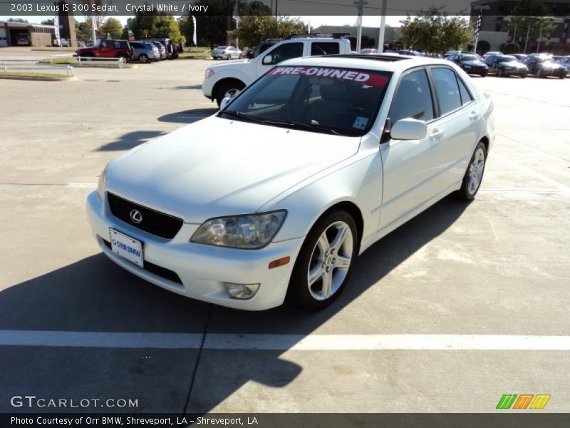 Crystal White / Ivory 2003 Lexus IS 300 Sedan