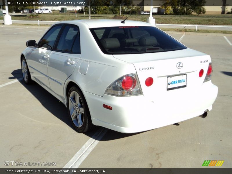 Crystal White / Ivory 2003 Lexus IS 300 Sedan