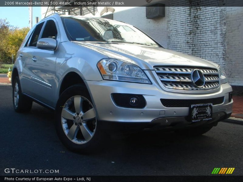 Iridium Silver Metallic / Black 2006 Mercedes-Benz ML 500 4Matic