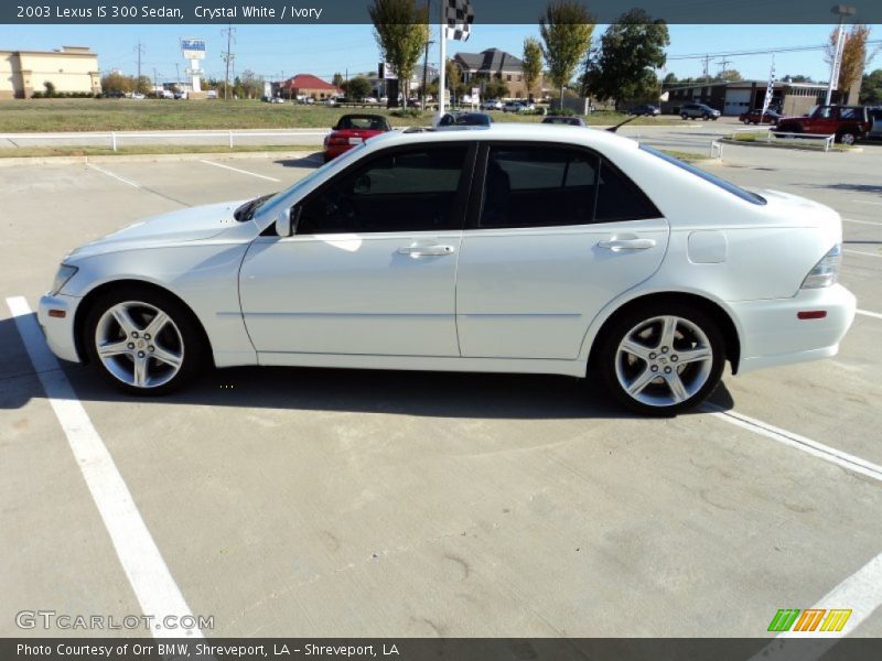 Crystal White / Ivory 2003 Lexus IS 300 Sedan