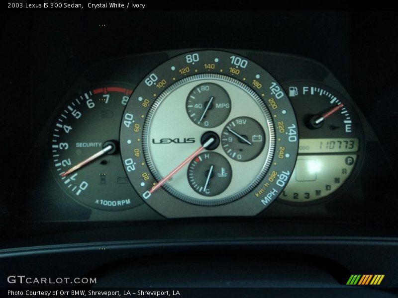 Crystal White / Ivory 2003 Lexus IS 300 Sedan