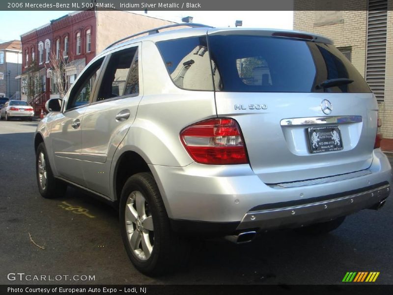 Iridium Silver Metallic / Black 2006 Mercedes-Benz ML 500 4Matic