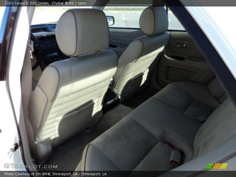 Crystal White / Ivory 2003 Lexus IS 300 Sedan