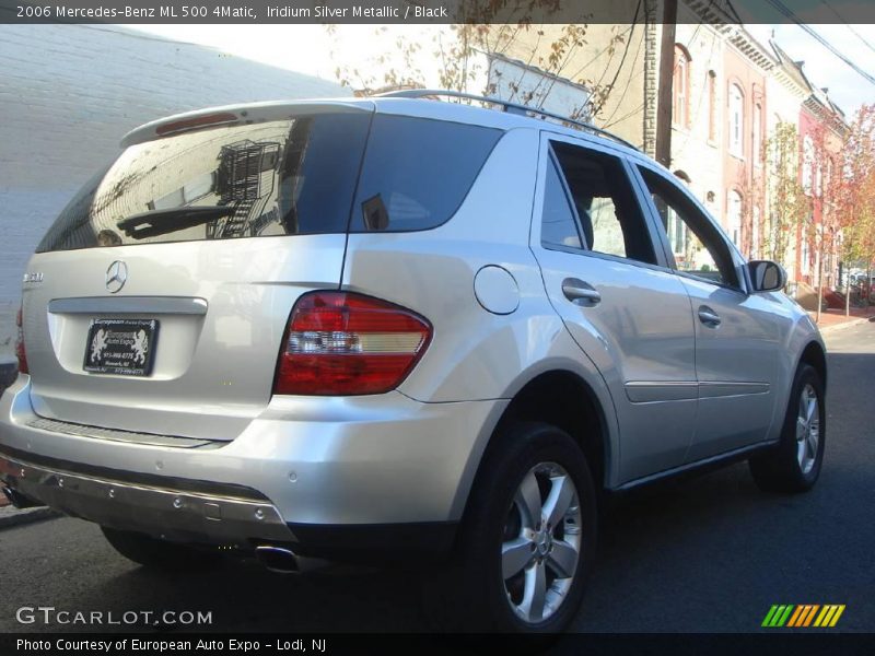 Iridium Silver Metallic / Black 2006 Mercedes-Benz ML 500 4Matic