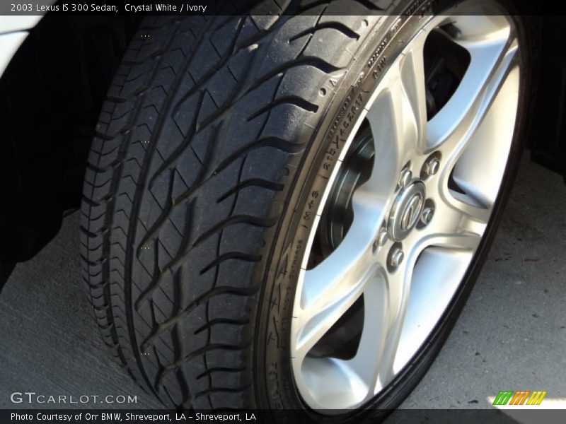 Crystal White / Ivory 2003 Lexus IS 300 Sedan