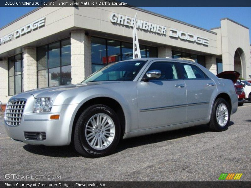 Bright Silver Metallic / Dark Slate Gray 2010 Chrysler 300 Touring