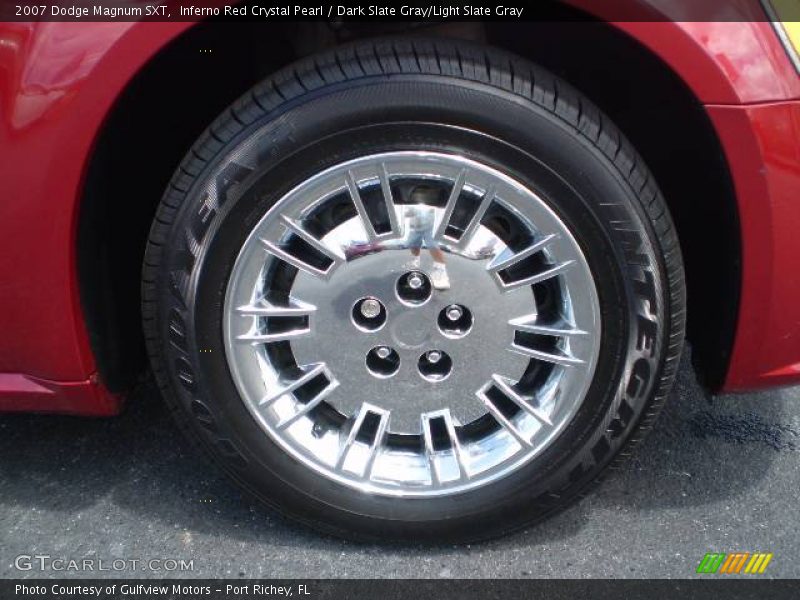 Inferno Red Crystal Pearl / Dark Slate Gray/Light Slate Gray 2007 Dodge Magnum SXT