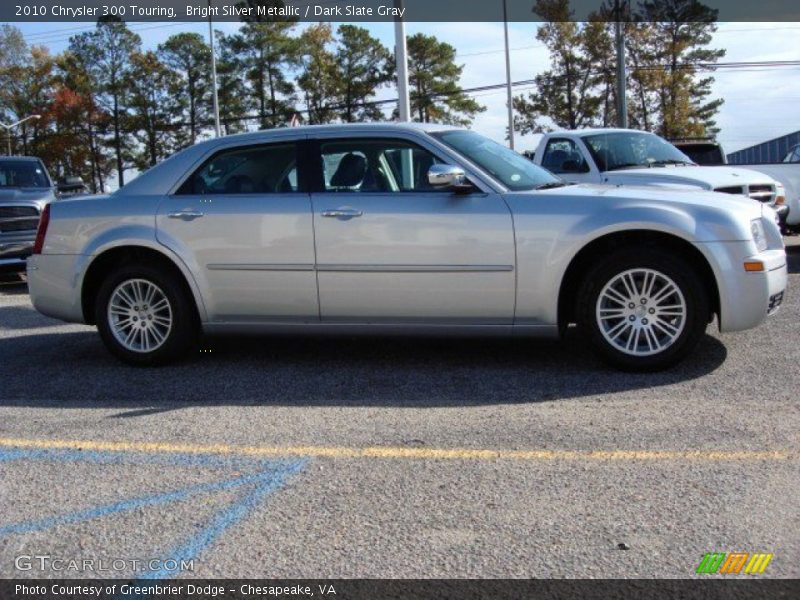 Bright Silver Metallic / Dark Slate Gray 2010 Chrysler 300 Touring