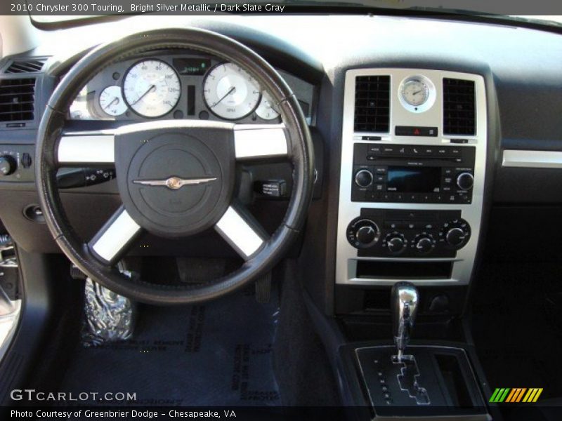 Bright Silver Metallic / Dark Slate Gray 2010 Chrysler 300 Touring
