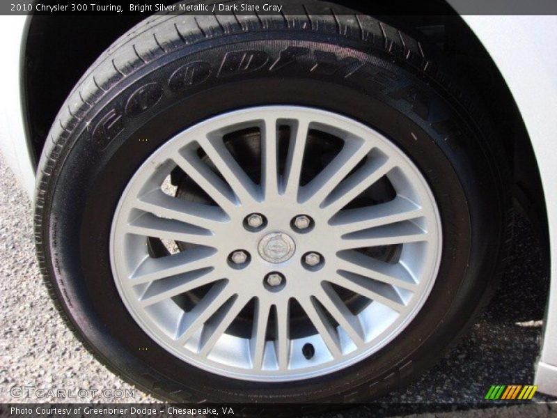 Bright Silver Metallic / Dark Slate Gray 2010 Chrysler 300 Touring
