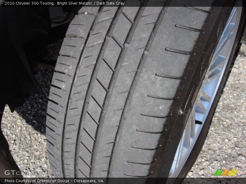Bright Silver Metallic / Dark Slate Gray 2010 Chrysler 300 Touring