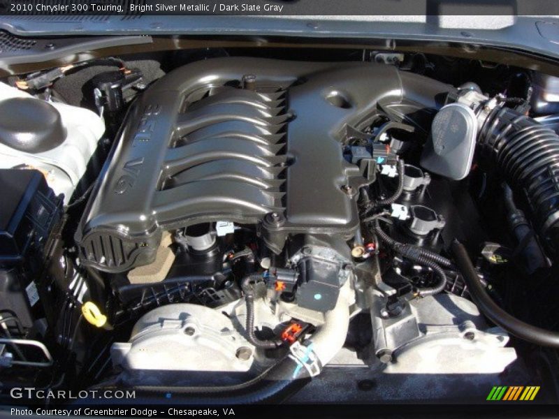 Bright Silver Metallic / Dark Slate Gray 2010 Chrysler 300 Touring