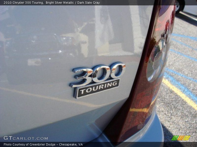 Bright Silver Metallic / Dark Slate Gray 2010 Chrysler 300 Touring