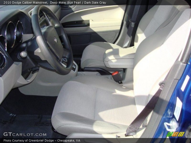 Deep Water Blue Pearl / Dark Slate Gray 2010 Dodge Caliber Mainstreet