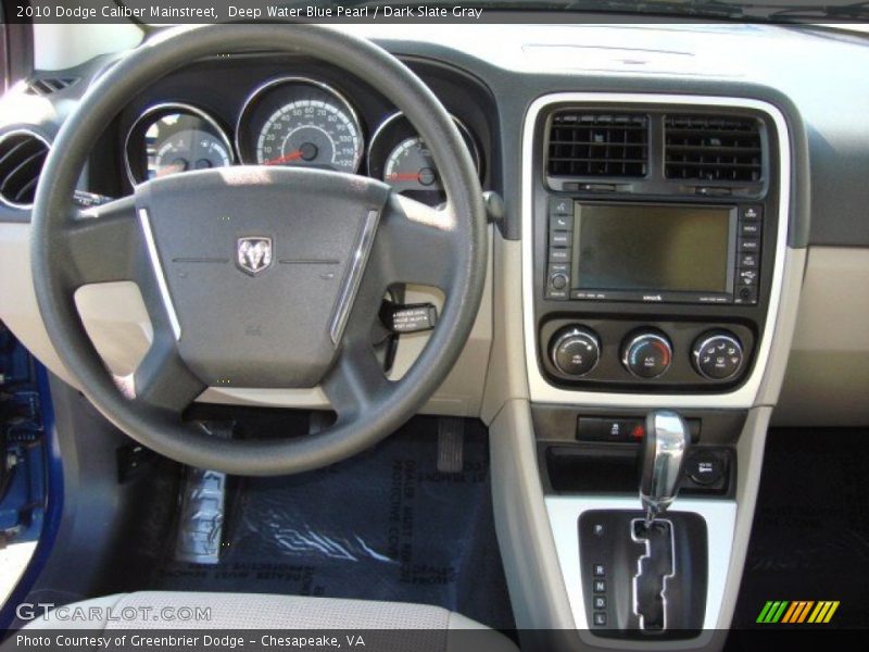 Deep Water Blue Pearl / Dark Slate Gray 2010 Dodge Caliber Mainstreet