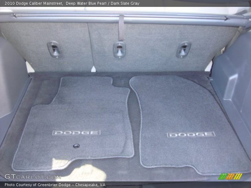 Deep Water Blue Pearl / Dark Slate Gray 2010 Dodge Caliber Mainstreet