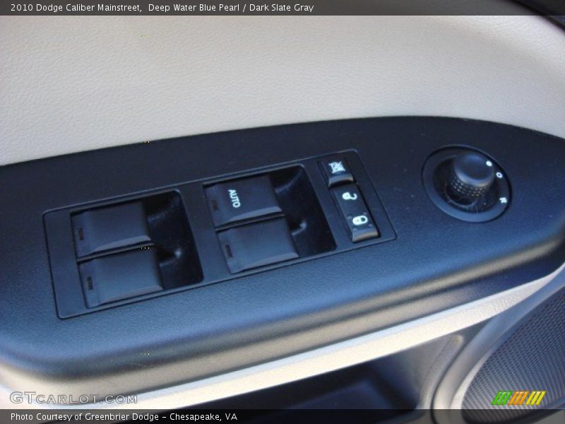 Deep Water Blue Pearl / Dark Slate Gray 2010 Dodge Caliber Mainstreet