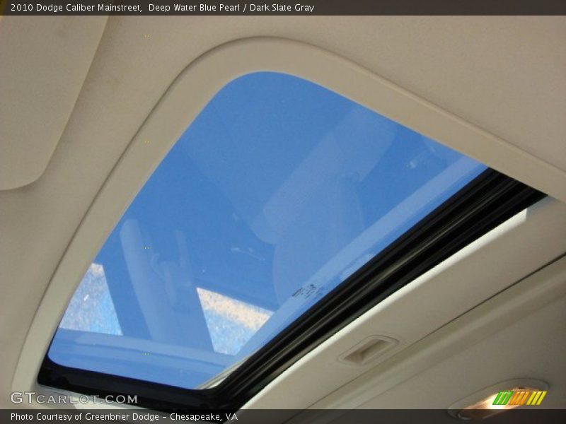 Deep Water Blue Pearl / Dark Slate Gray 2010 Dodge Caliber Mainstreet