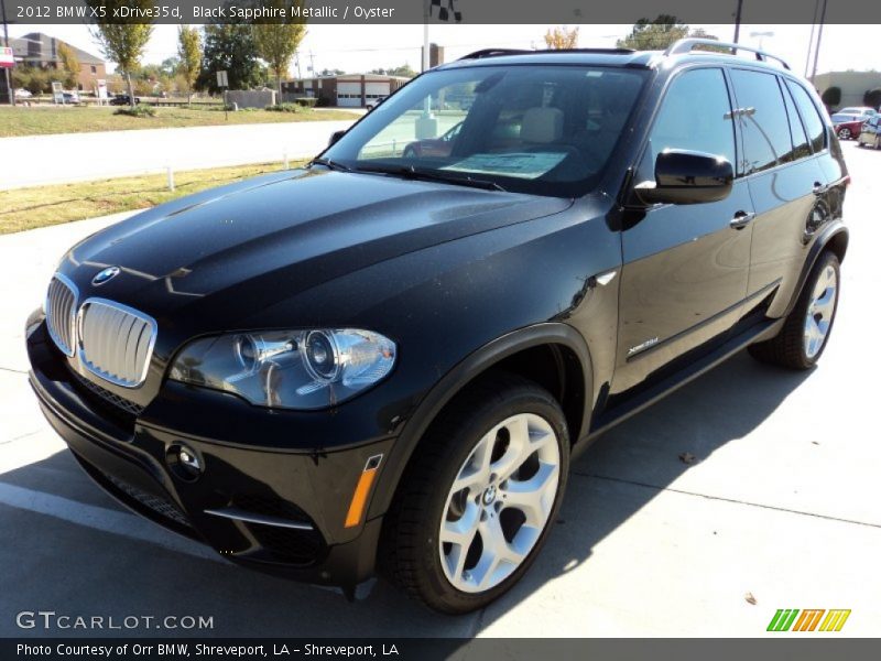 Front 3/4 View of 2012 X5 xDrive35d
