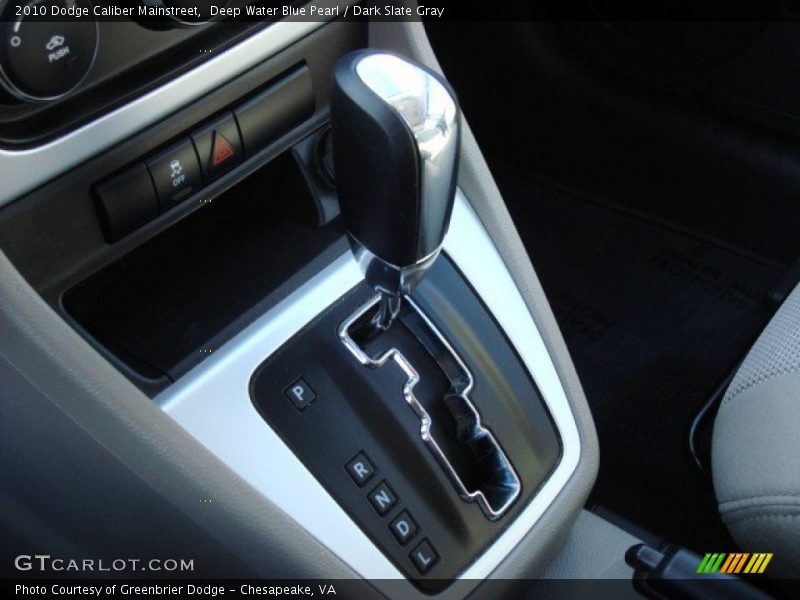 Deep Water Blue Pearl / Dark Slate Gray 2010 Dodge Caliber Mainstreet
