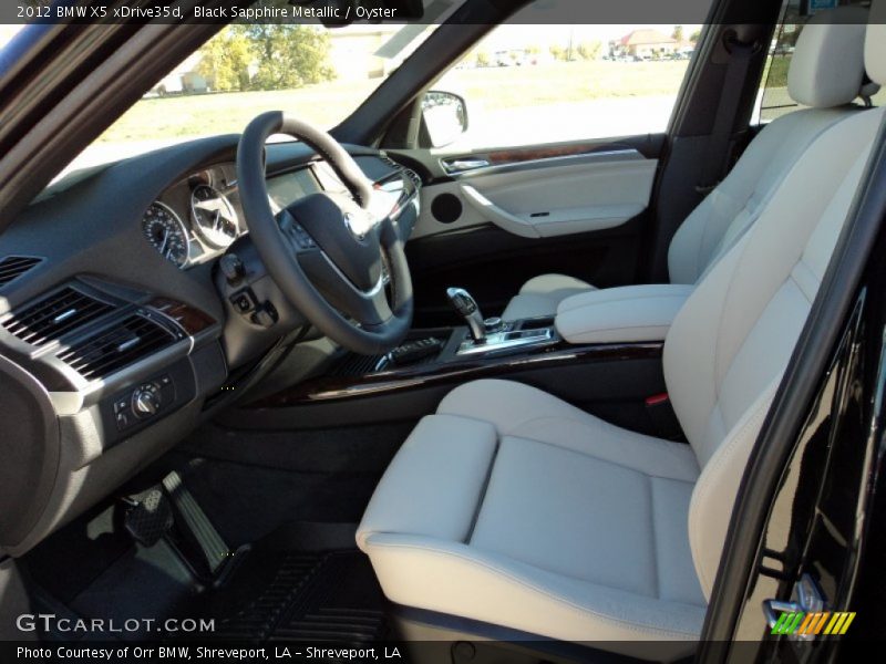  2012 X5 xDrive35d Oyster Interior