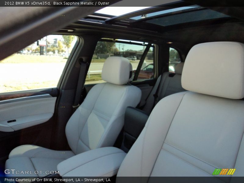  2012 X5 xDrive35d Oyster Interior