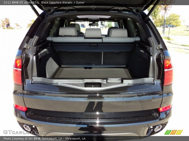  2012 X5 xDrive35d Trunk