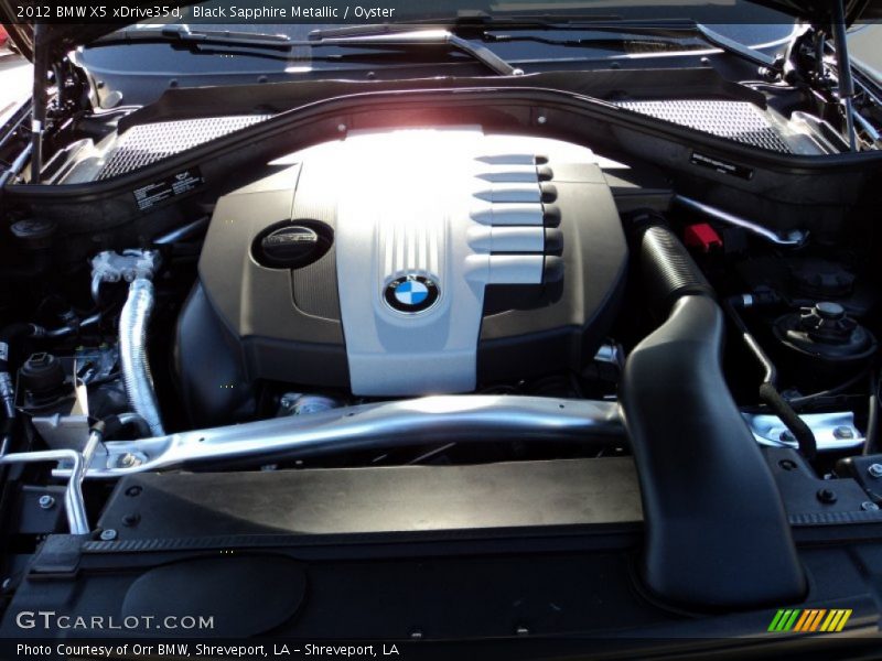  2012 X5 xDrive35d Engine - 3.0 Liter d TwinPower-Turbocharged DOHC 24-Valve Turbo-Diesel Inline 6 Cylinder