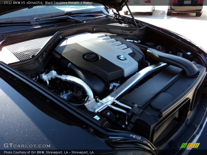  2012 X5 xDrive35d Engine - 3.0 Liter d TwinPower-Turbocharged DOHC 24-Valve Turbo-Diesel Inline 6 Cylinder