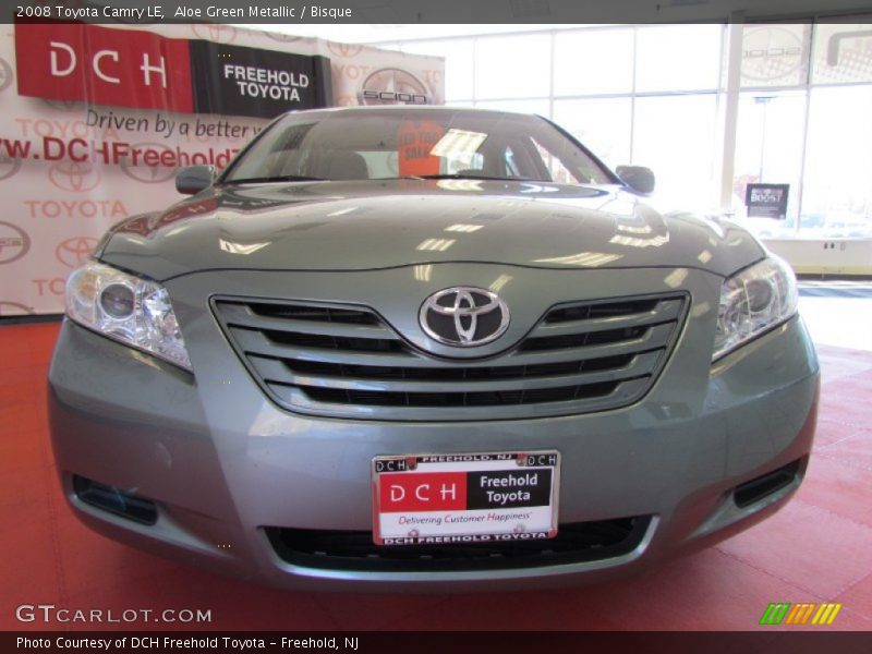 Aloe Green Metallic / Bisque 2008 Toyota Camry LE