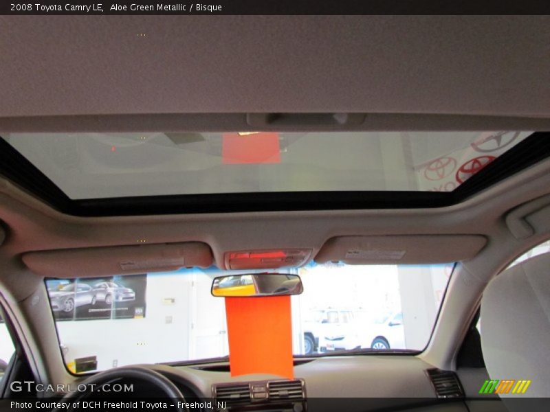Aloe Green Metallic / Bisque 2008 Toyota Camry LE