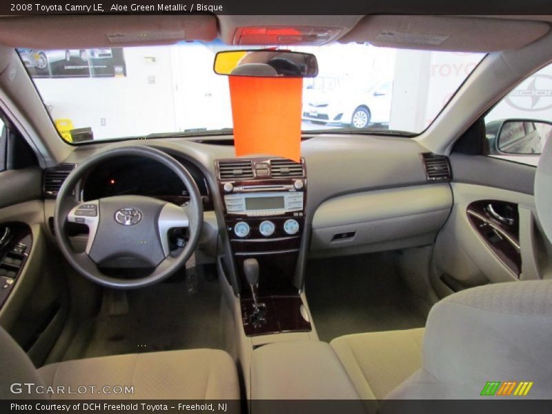 Aloe Green Metallic / Bisque 2008 Toyota Camry LE
