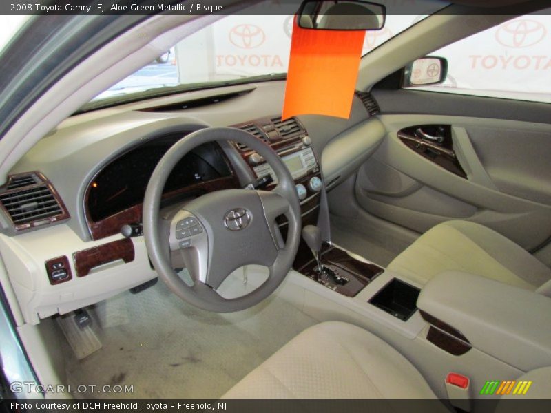Aloe Green Metallic / Bisque 2008 Toyota Camry LE