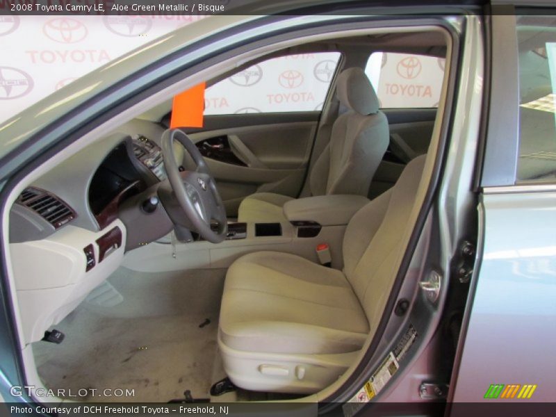 Aloe Green Metallic / Bisque 2008 Toyota Camry LE