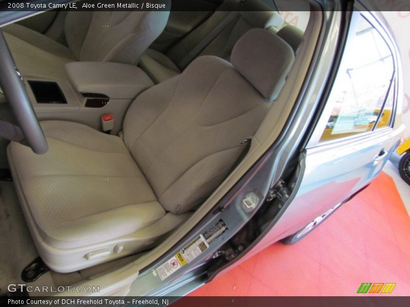 Aloe Green Metallic / Bisque 2008 Toyota Camry LE