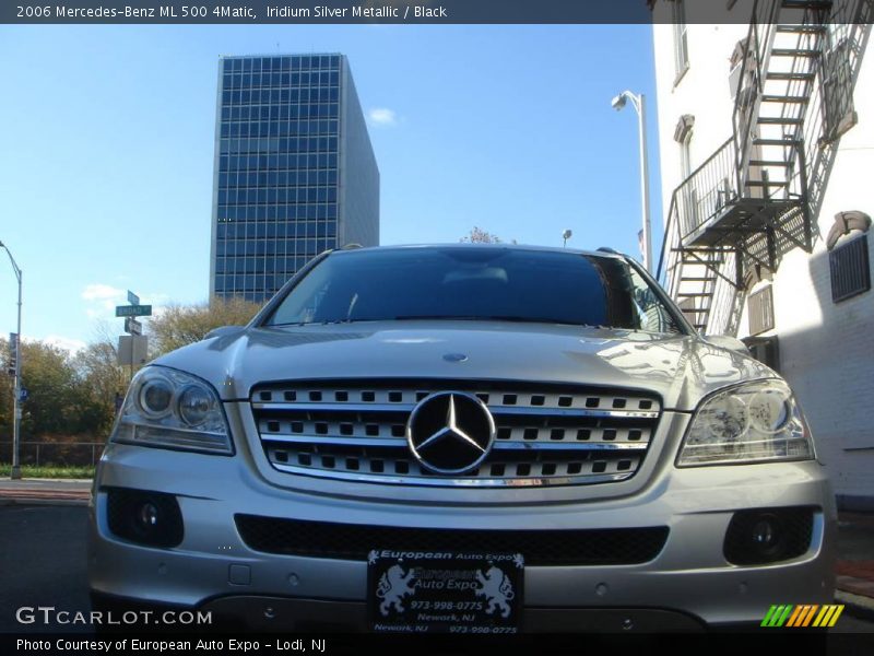 Iridium Silver Metallic / Black 2006 Mercedes-Benz ML 500 4Matic