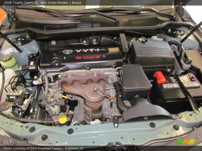 Aloe Green Metallic / Bisque 2008 Toyota Camry LE