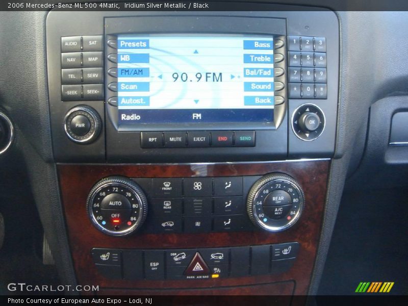 Iridium Silver Metallic / Black 2006 Mercedes-Benz ML 500 4Matic