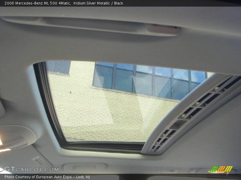 Iridium Silver Metallic / Black 2006 Mercedes-Benz ML 500 4Matic