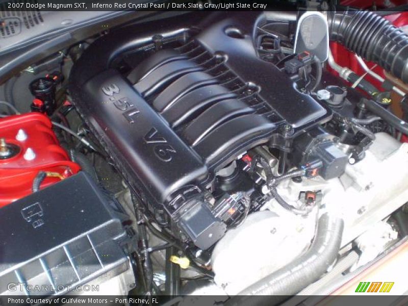 Inferno Red Crystal Pearl / Dark Slate Gray/Light Slate Gray 2007 Dodge Magnum SXT
