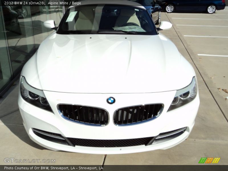  2012 Z4 sDrive28i Alpine White