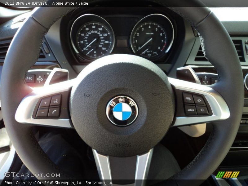  2012 Z4 sDrive28i Steering Wheel