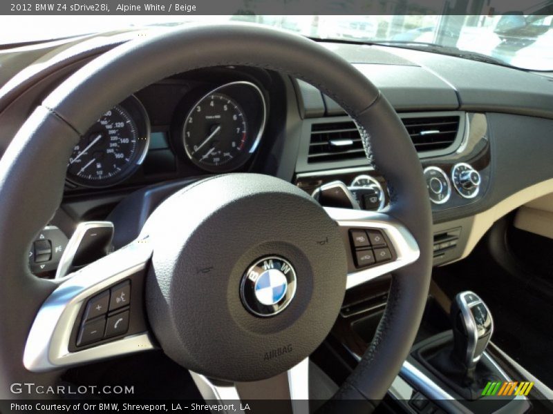  2012 Z4 sDrive28i Steering Wheel