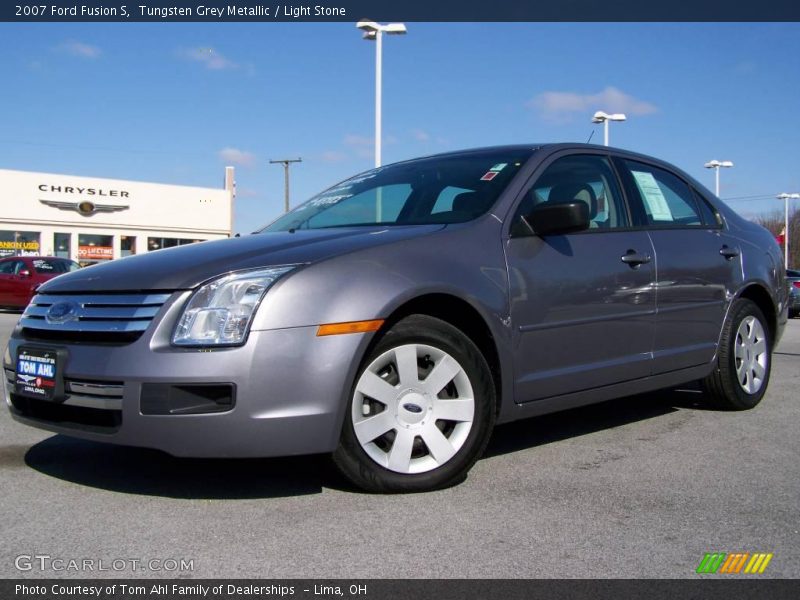 Tungsten Grey Metallic / Light Stone 2007 Ford Fusion S