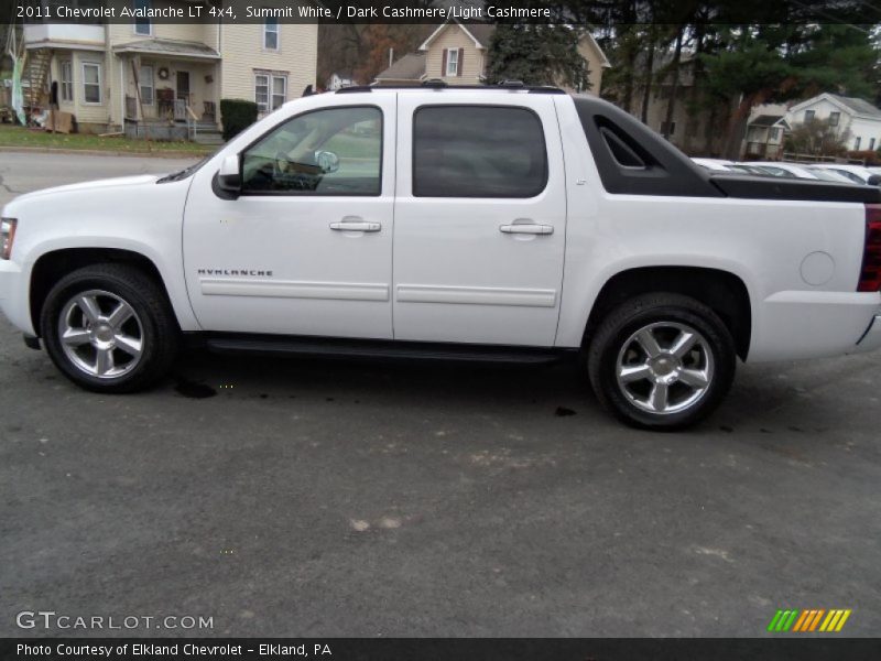 Summit White / Dark Cashmere/Light Cashmere 2011 Chevrolet Avalanche LT 4x4