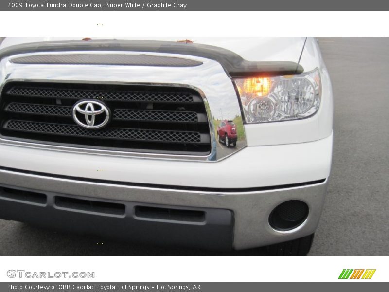 Super White / Graphite Gray 2009 Toyota Tundra Double Cab