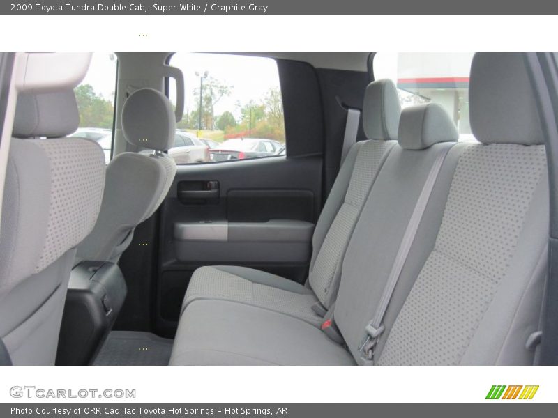 Super White / Graphite Gray 2009 Toyota Tundra Double Cab